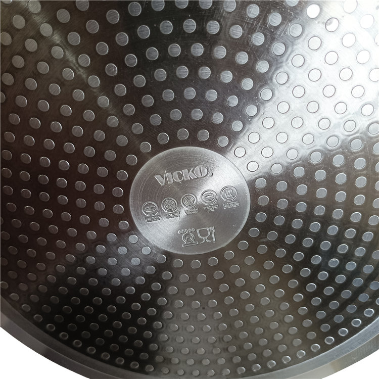 Eco Friendly Custom Logo 26cm 28cm 31cm Nonstick Round Frying Pan