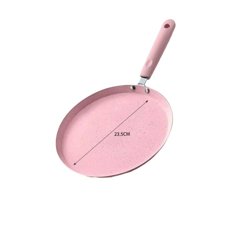 Kitchen multi color chef use non stick coating fry pan soup stock pots with glass lid