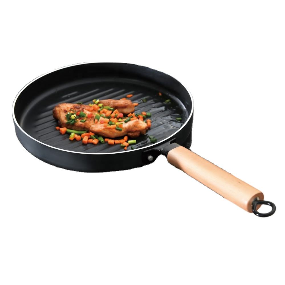 Eco Friendly Cast Iron Egg Cookware Pans Non Stick Fry Set Frying Pan