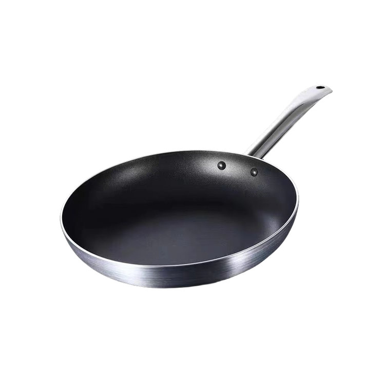 Customized logo aluminum pans non-stick cookware fry pan set