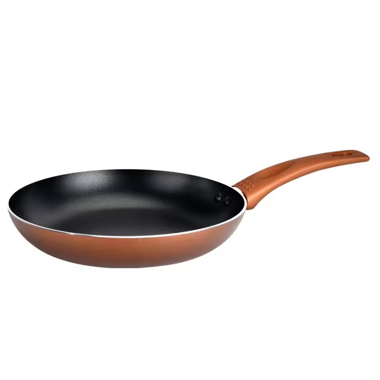 Home Cooking Cookware Custom Nonstick Fry Pan without Glass Lid