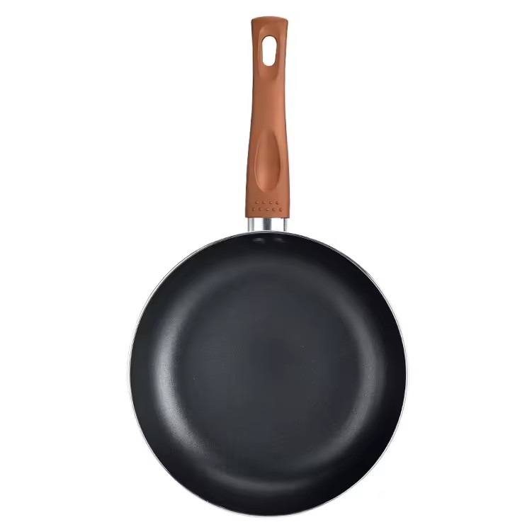 Home Cooking Cookware Custom Nonstick Fry Pan without Glass Lid