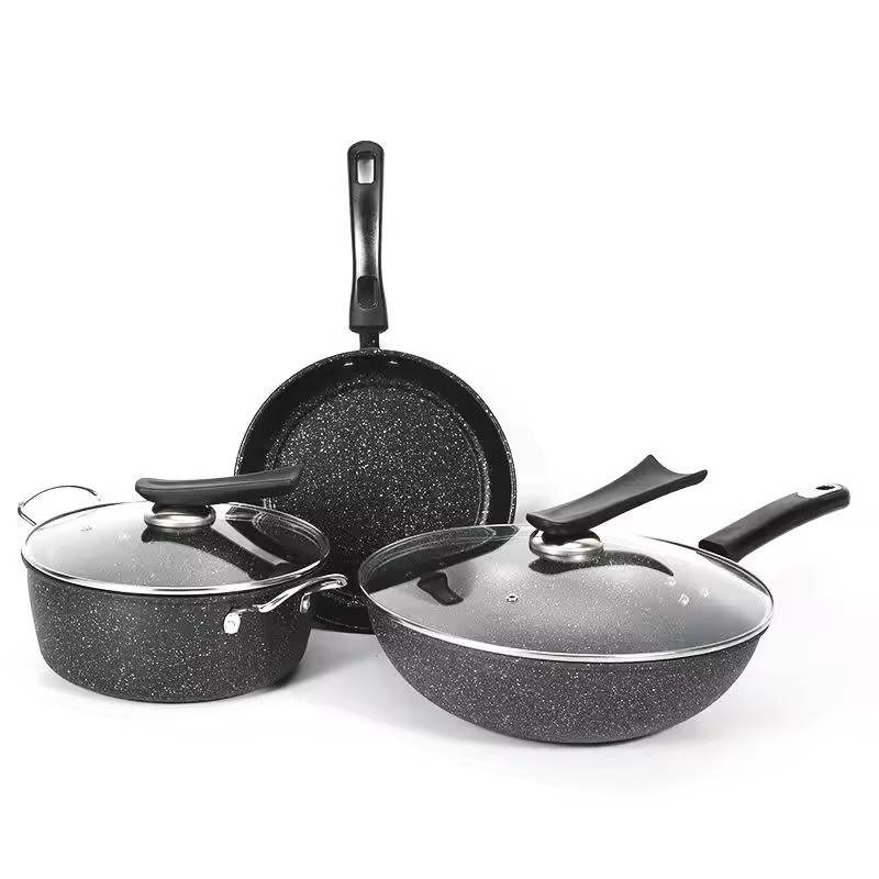 Cookware Set Non-Stick Pan Frying Pan Long-Lasting Non Stick Cookware Set