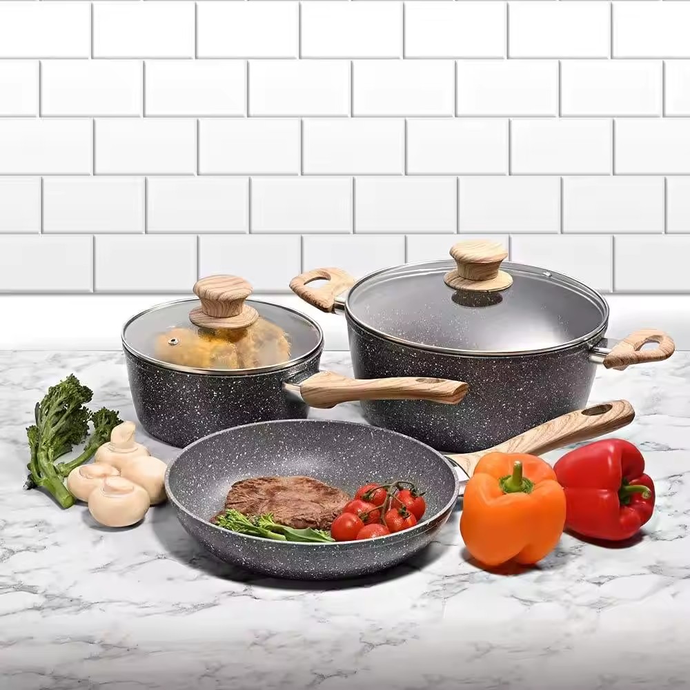 NonStick Carbon Steel Cookware Set