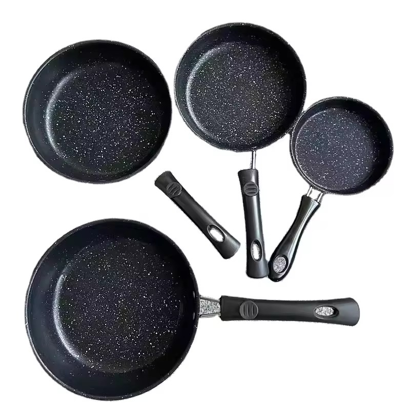 Non-stick frying pan household commercial fried egg pan pancake steak aluminum frying pan