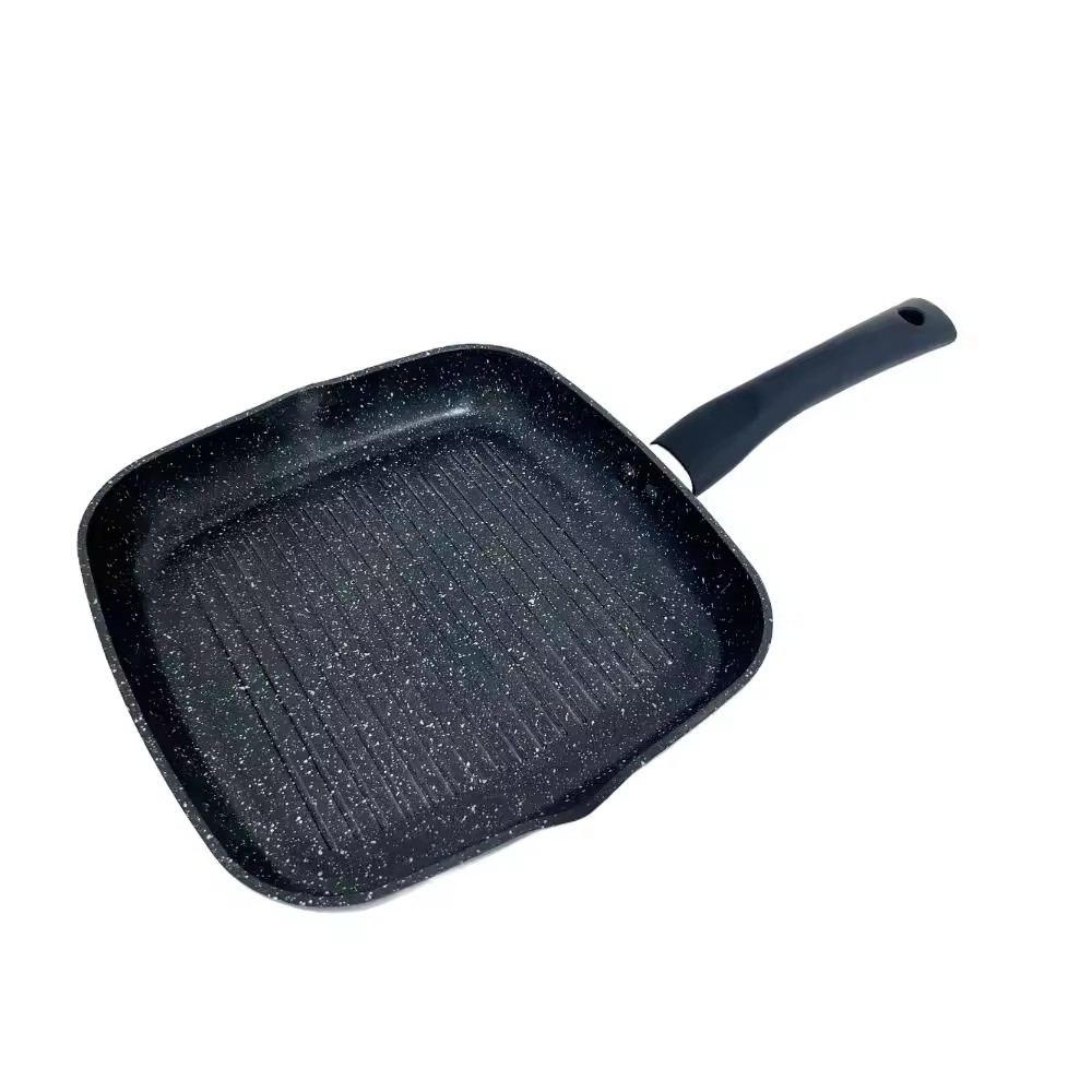 Non Stick Square Grill Pan Griddle Pan Skillet Pan With Induction