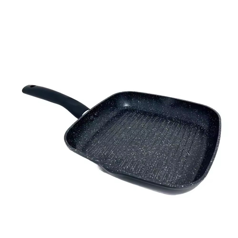 Non Stick Square Grill Pan Griddle Pan Skillet Pan With Induction