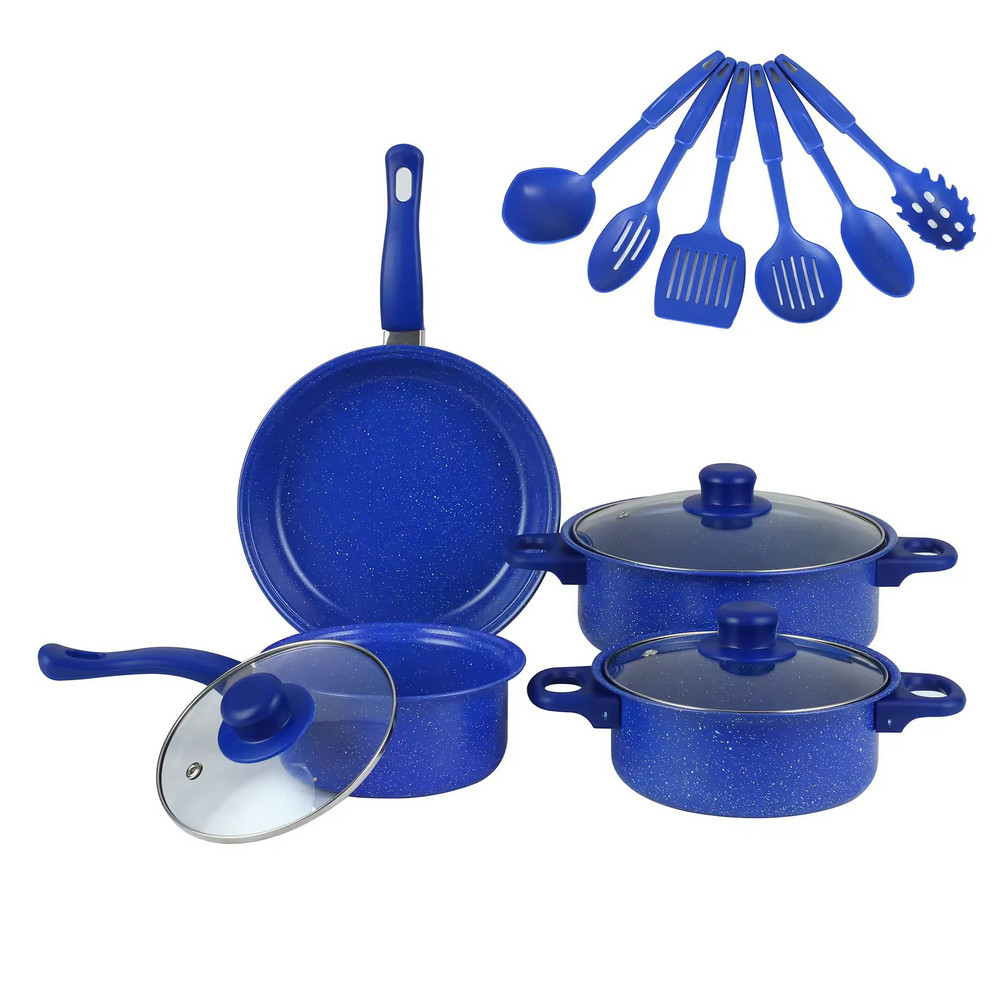 Cookware set household smokeless universal non stick kitchen soup pot kitchenware combination