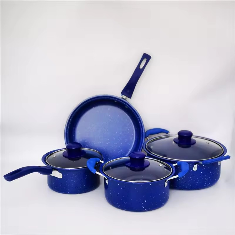 Household multifunctional breakfast omelette pan iron pan thickened amphora soup milk pot