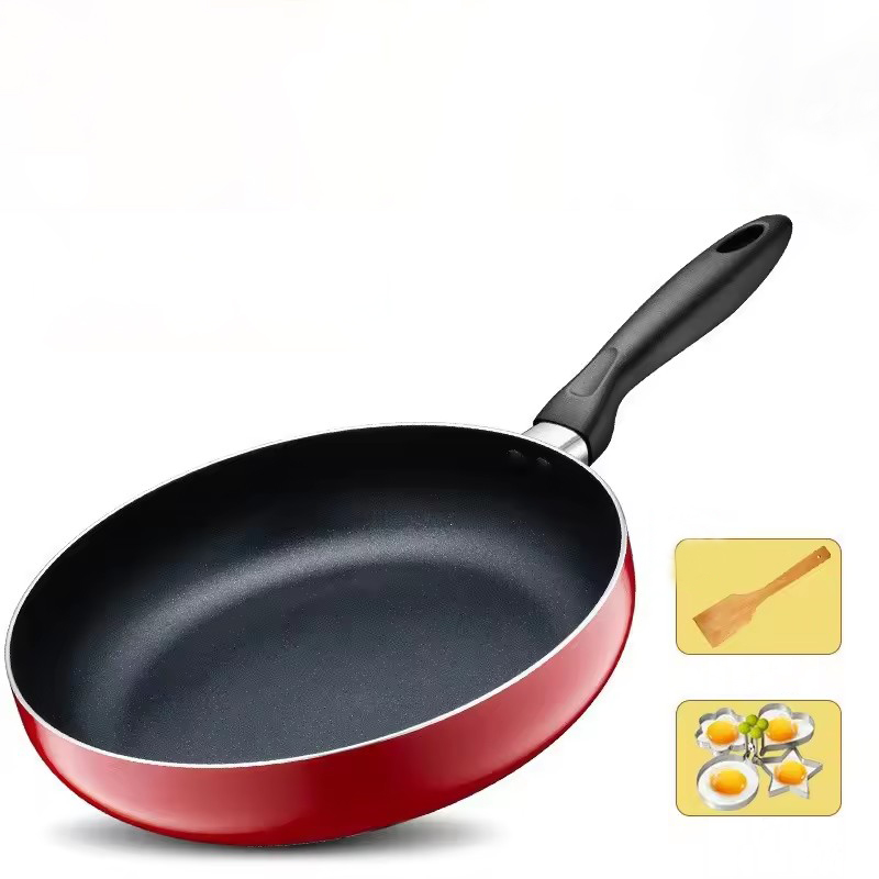 Household non-stick pan thickened small frying pan induction cooker and gas stove