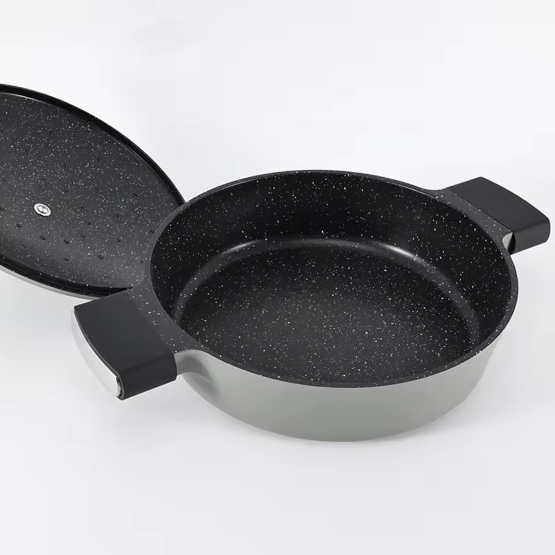 Kitchen Cooking Pot and Pan Nonstick Cookware Set