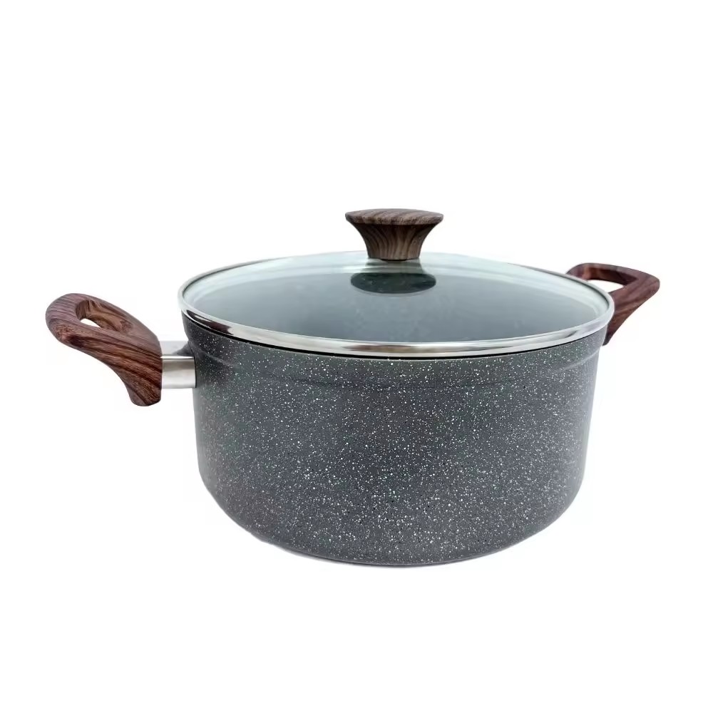 Leer Aluminum Cookware Sets Cooking Pots Non Stick Aluminum Casserole Pot