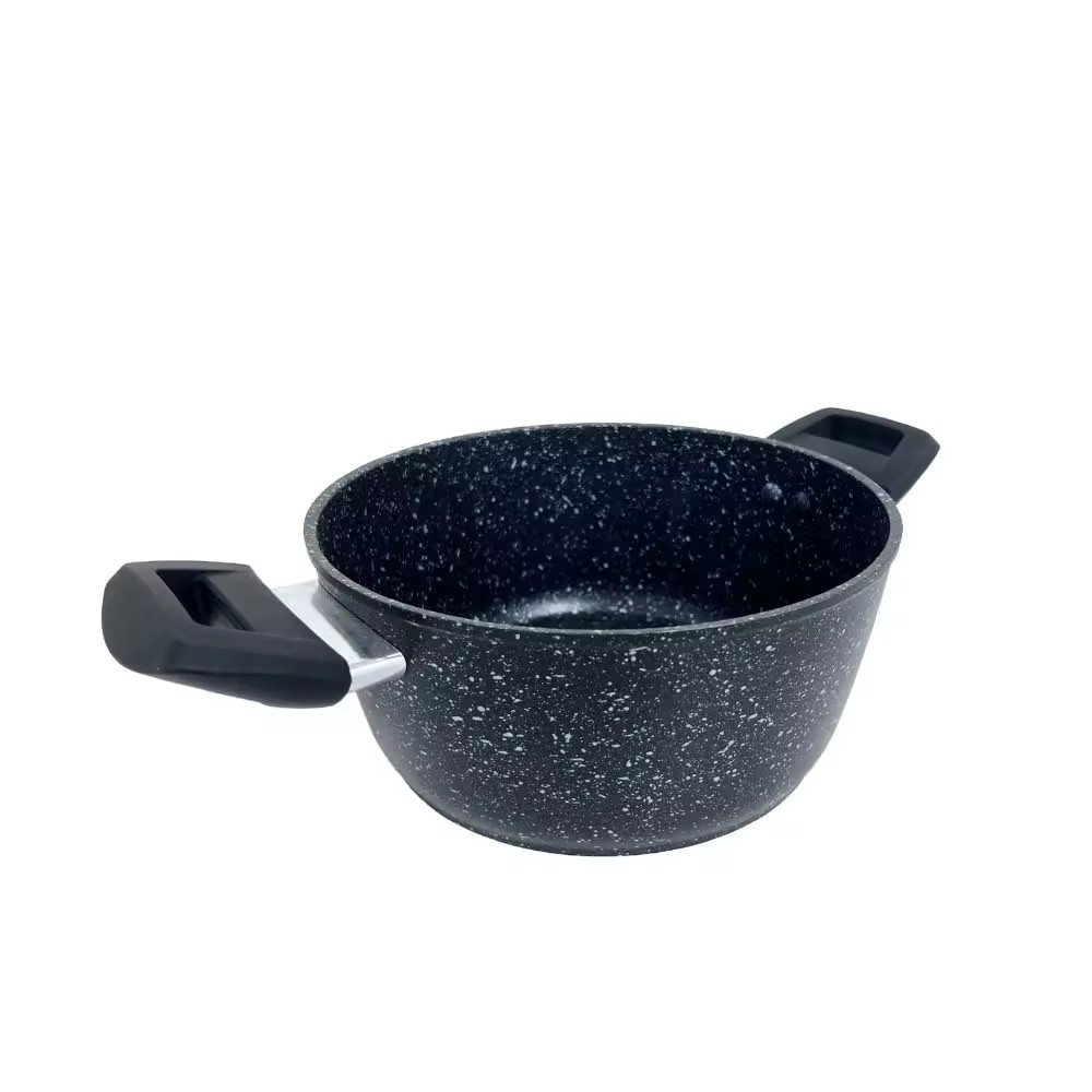 Ceramic Series Light Grey New Soup Pot Base Hole Induction Bottom (suitable For All Hobs)