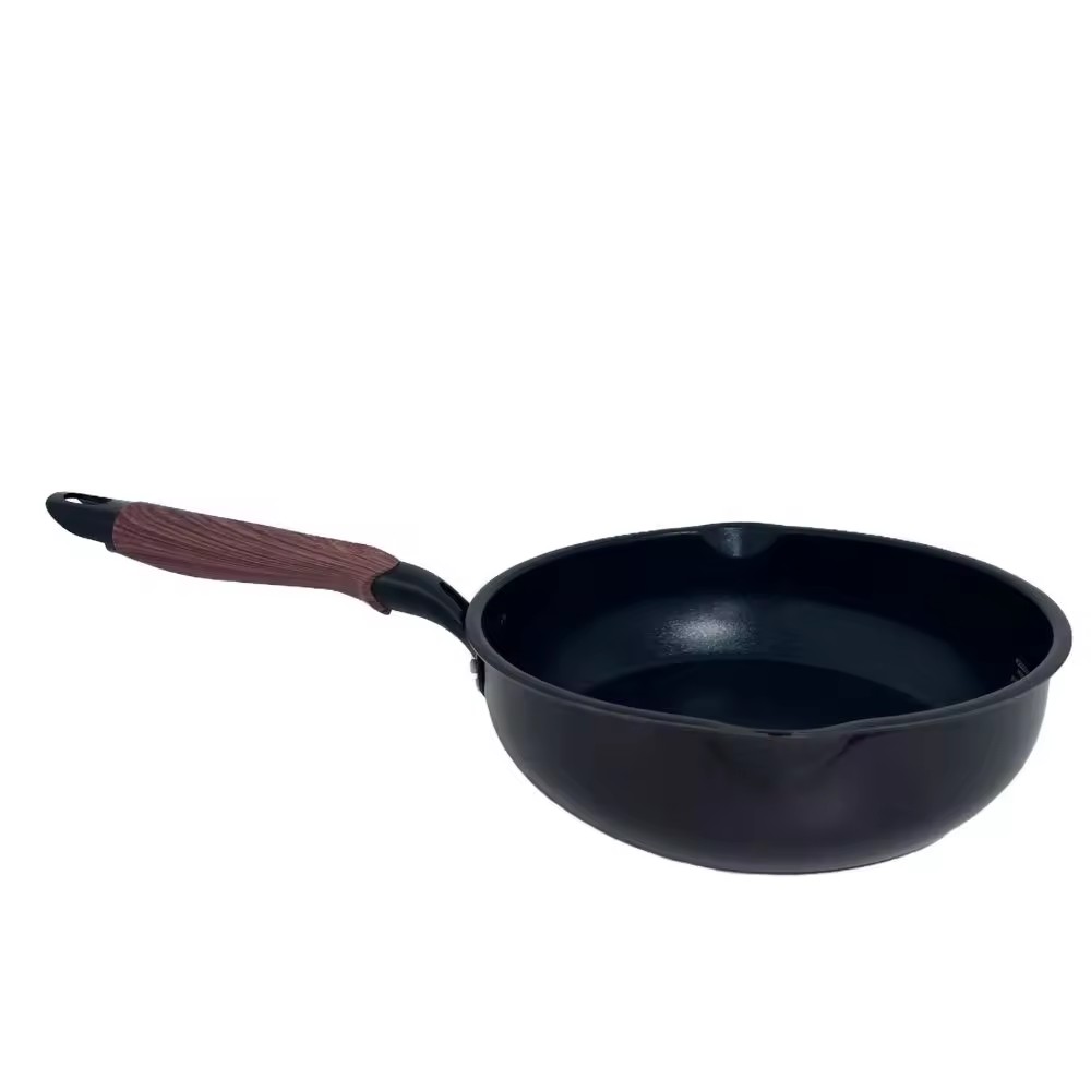 Vegetable Oil Coating Aluminum Frying Pan Aluminum Saucepan Pot Set