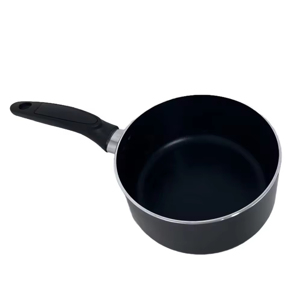 Pressed Aluminum Non Stick Sauce Pan Set With Induction Bottom