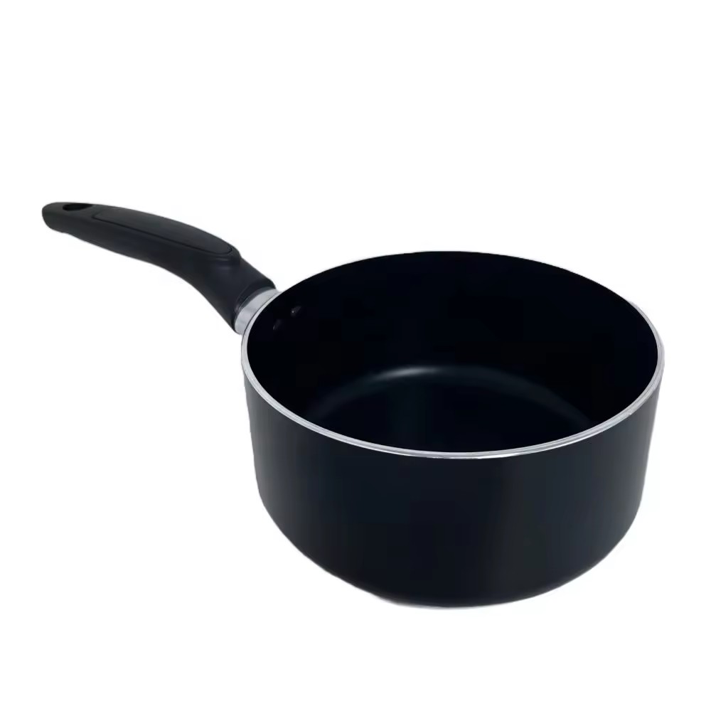 New Eco-friendly 18cm Non-stick Coating Cooking Milk Pot Easy Cleaning Saucepan With bakelite handle