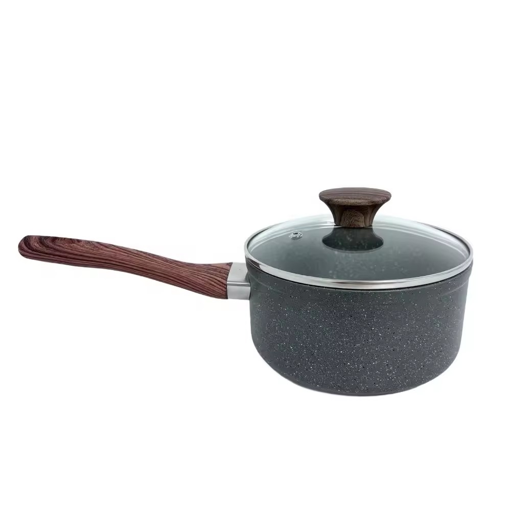 Maifan Stone Marble Non Stick Sauce Pan Milk Pan Noodles Pot Cookware For Home Cooking