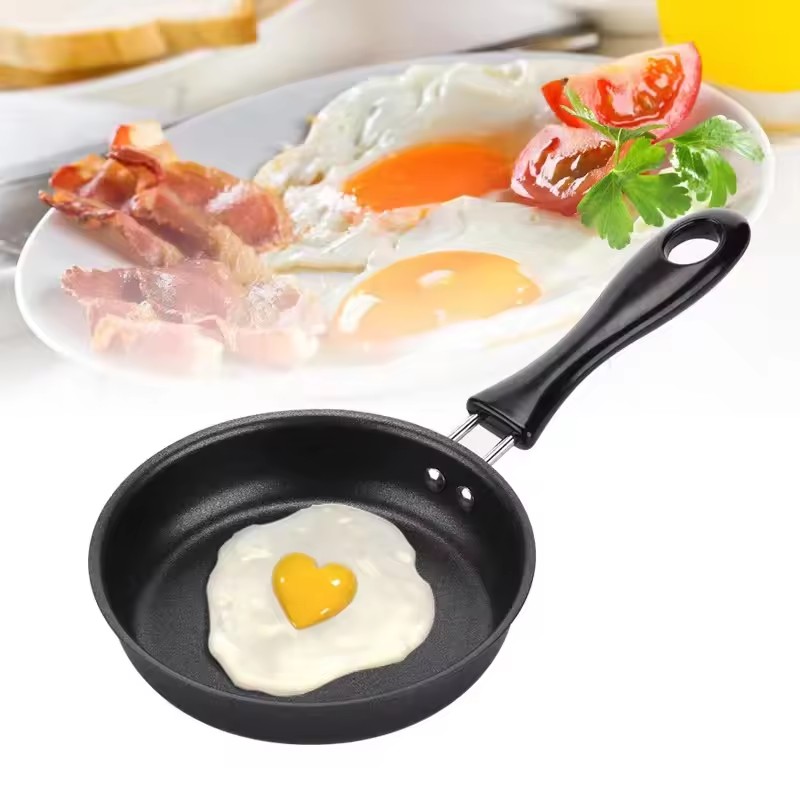 Food grade non stick pancake steak frying pan household induction cooker gas stove egg frying pan