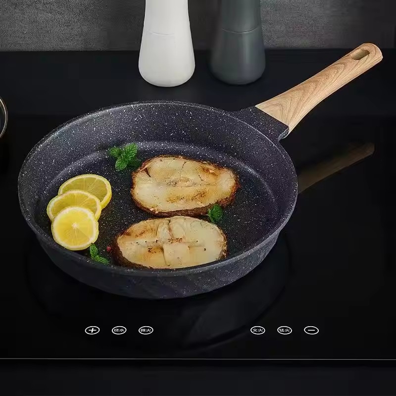 Mini Induction One Frying Pan Heat Resistant Non Stick Pot Portable