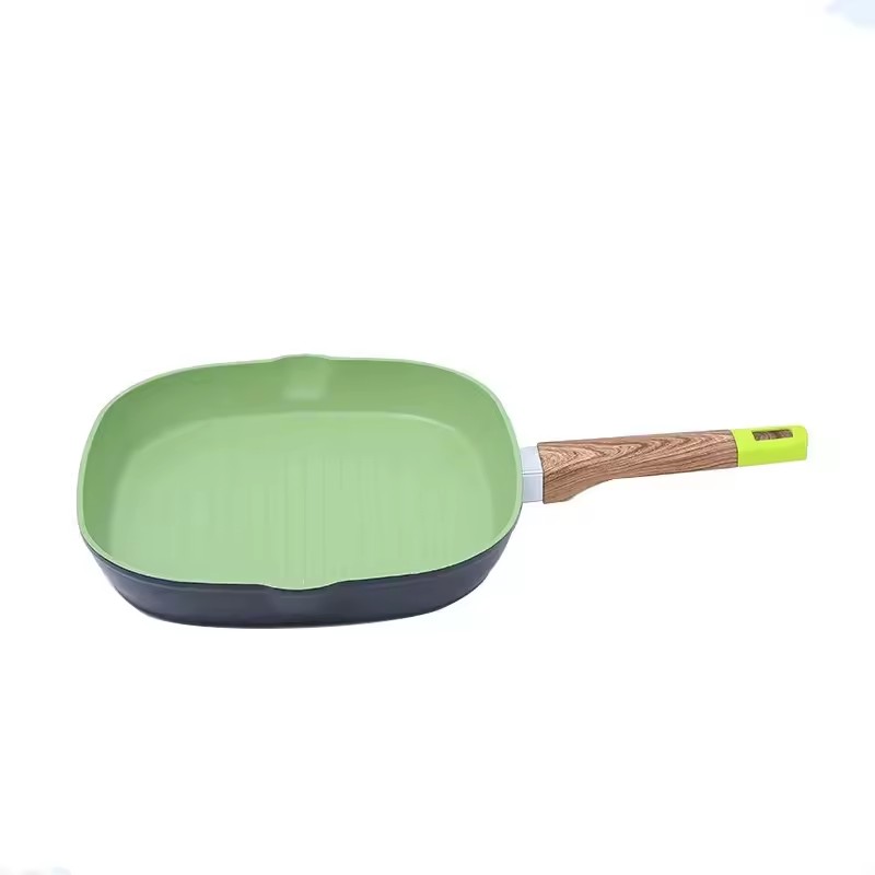 Aluminum wok set non-stick frying pan wok pan stock pan kitchen supplies