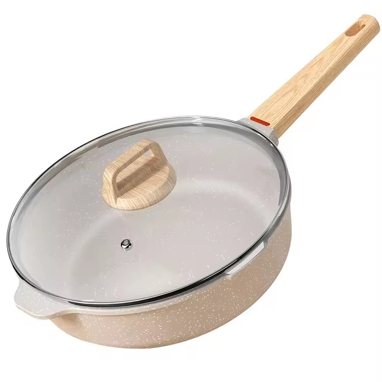 Kitchen Supplies Cookware Set Non-Stick Frying Pan Aluminum Pots and Pans