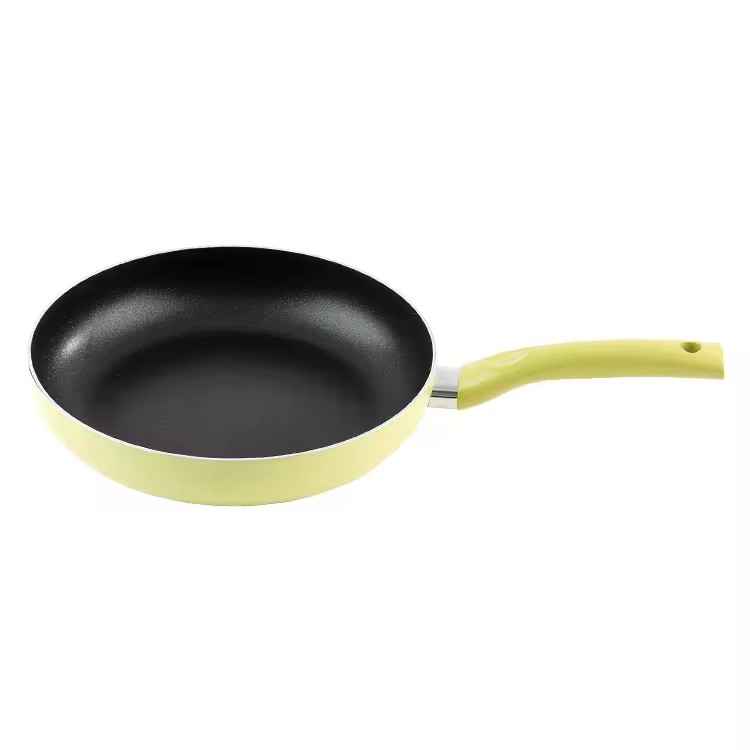 Multi color custom anti scratch toxin-free non stick fry pan chef pan